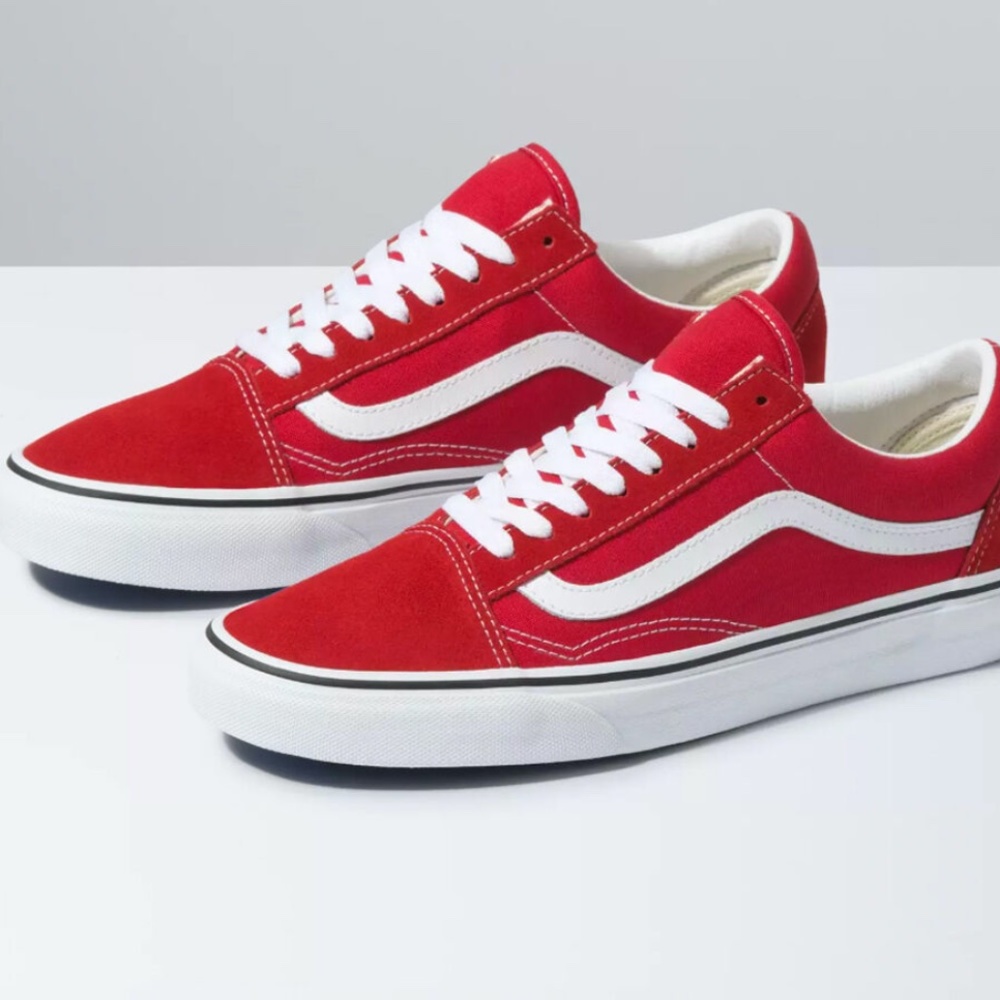 red vans women's size 9.5